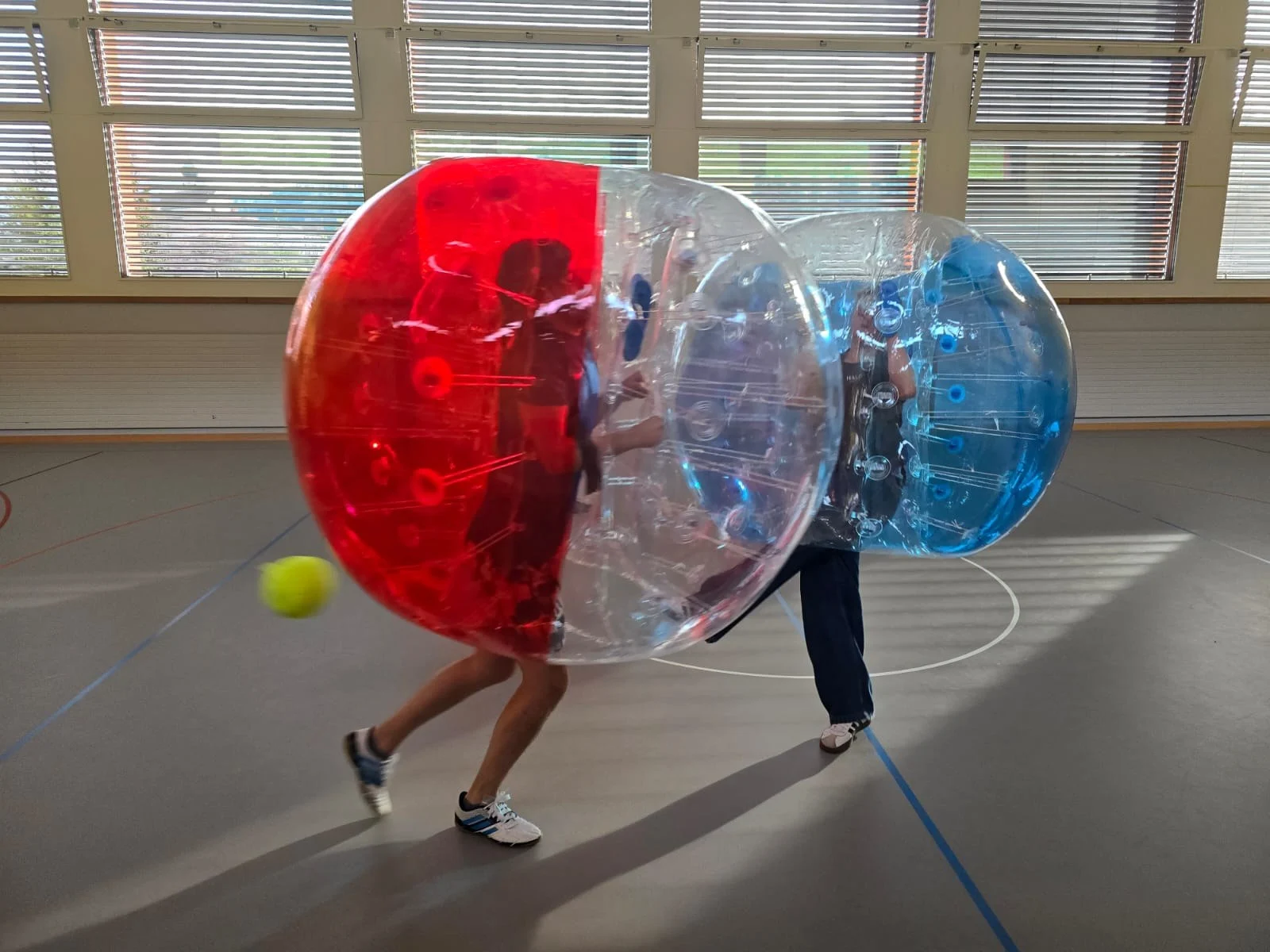 Flyer Bubble Soccer Turnier, 20. Februar 2027, Sporthalle Hochdorf